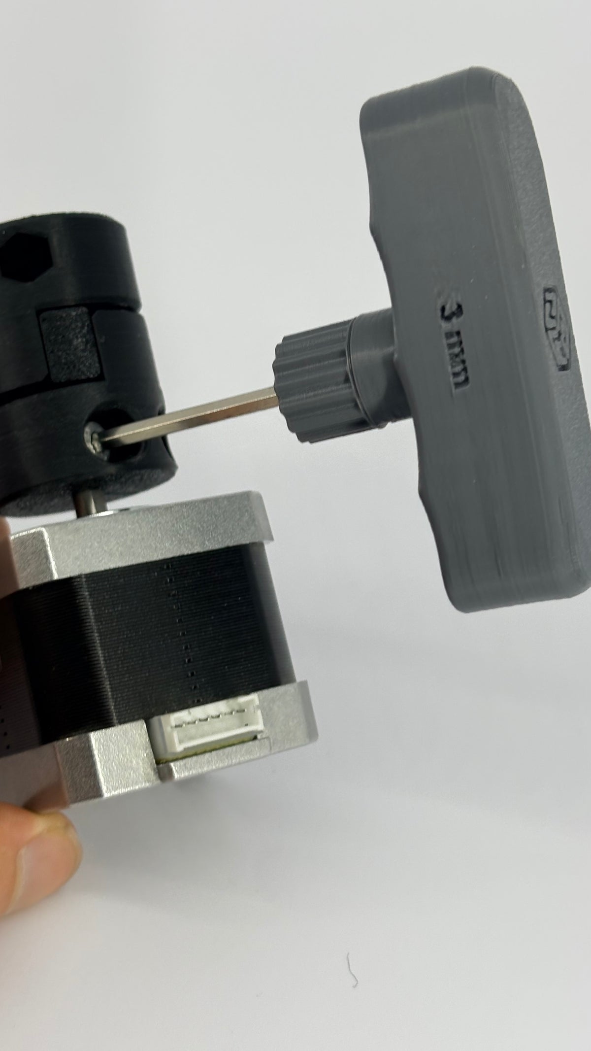 NOVALIT LABS |Ergonomic Heavy-Duty ABS Allen Key Handle | High-Torque L-Wrench Holder (Metric)