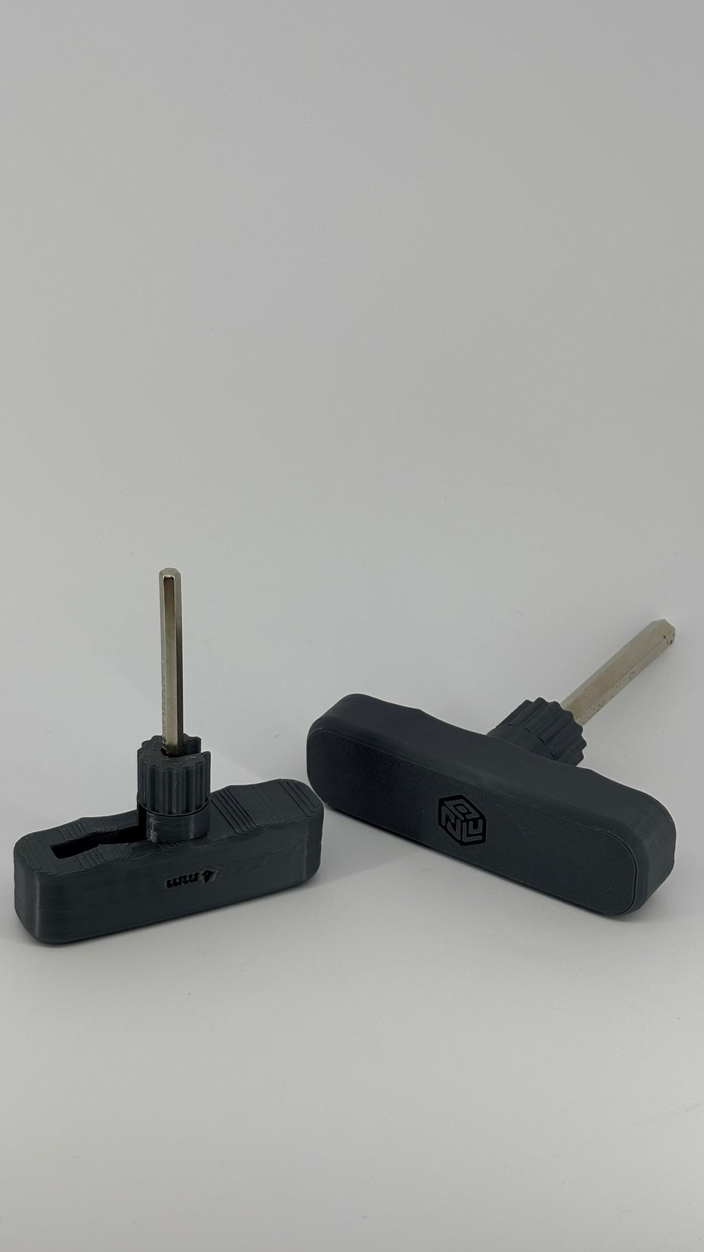NOVALIT LABS |Ergonomic Heavy-Duty ABS Allen Key Handle | High-Torque L-Wrench Holder (Metric)