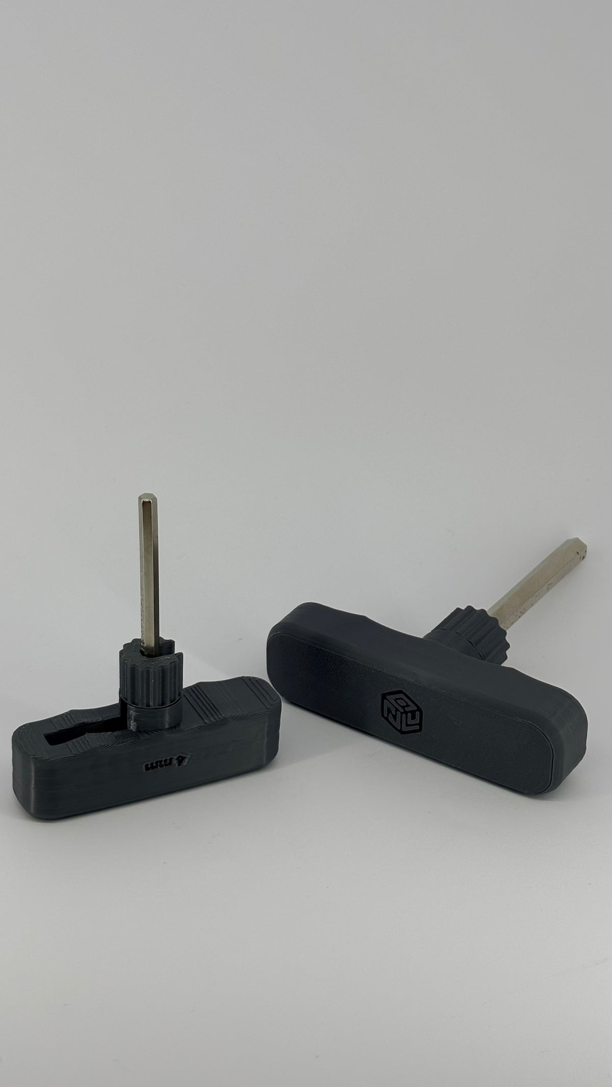 NOVALIT LABS |Ergonomic Heavy-Duty ABS Allen Key Handle | High-Torque L-Wrench Holder (Metric)