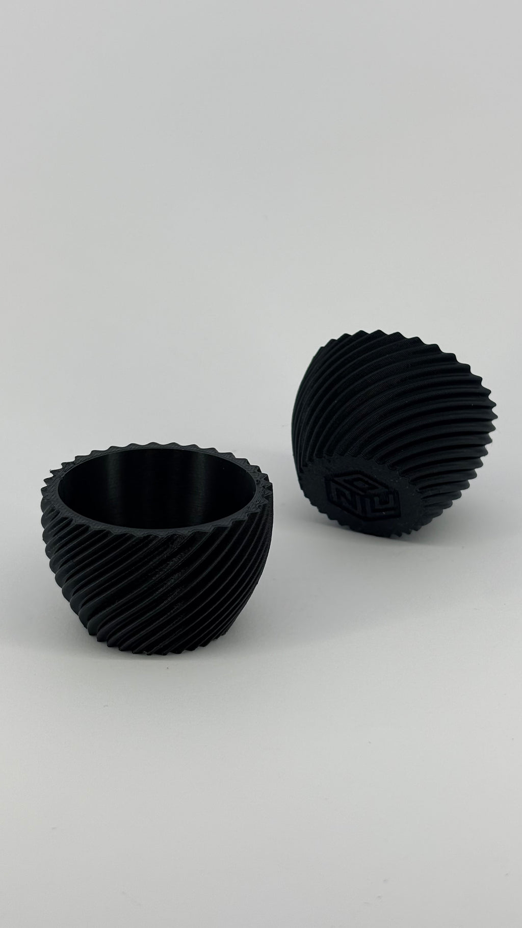 NOVALIT LABS | Helix Geometric Egg Holder | Modern & Minimalist Breakfast Accessories
